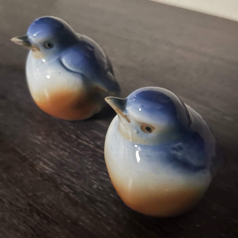 Porcelain birds